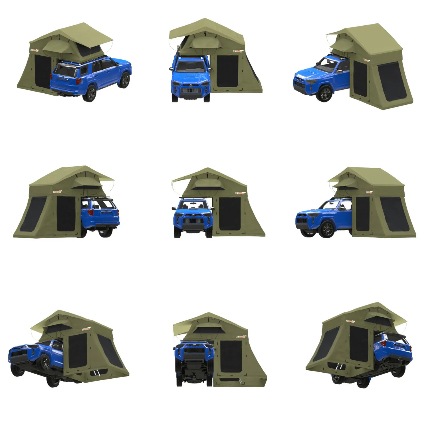 23ZERO Annexes for Walkabout™ Roof-Top Tent