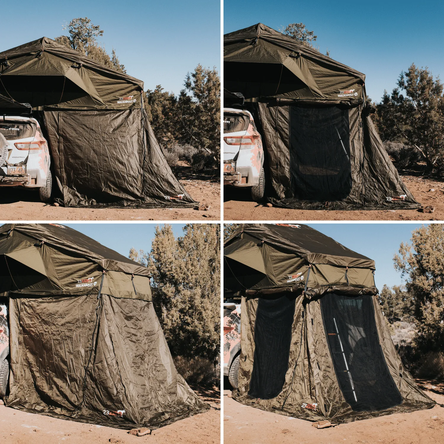 23ZERO Annexes for Walkabout™ Roof-Top Tent