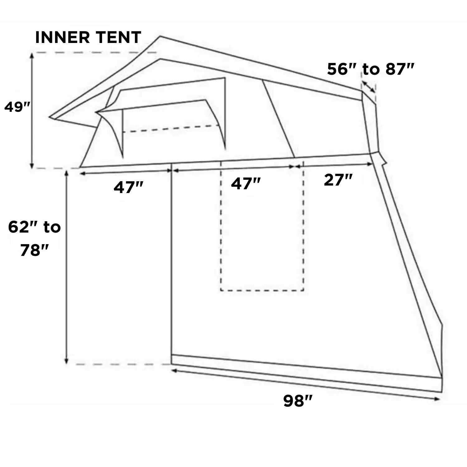 23ZERO Annexes for Walkabout™ Roof-Top Tent