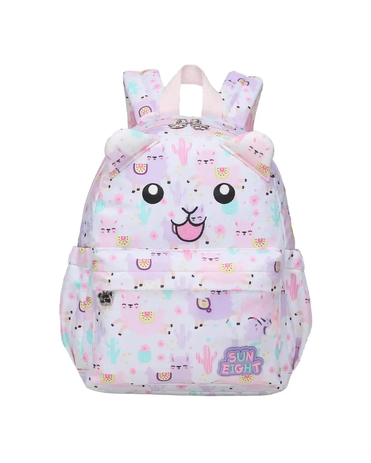 3D Alpaca Pattern KIds Boys Girls Casual Backpack