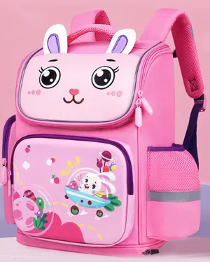 3D Ears Rabbit Space School Kid's Backpack