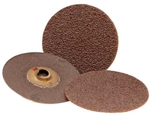 3M™ Roloc Discs 361F, Aluminum Oxide, 2 in Dia., 50 Grit, 051144-22399