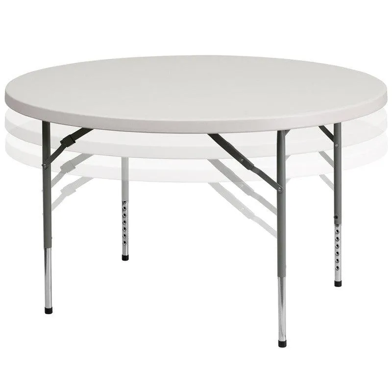 48" Round Table Adjustable Height