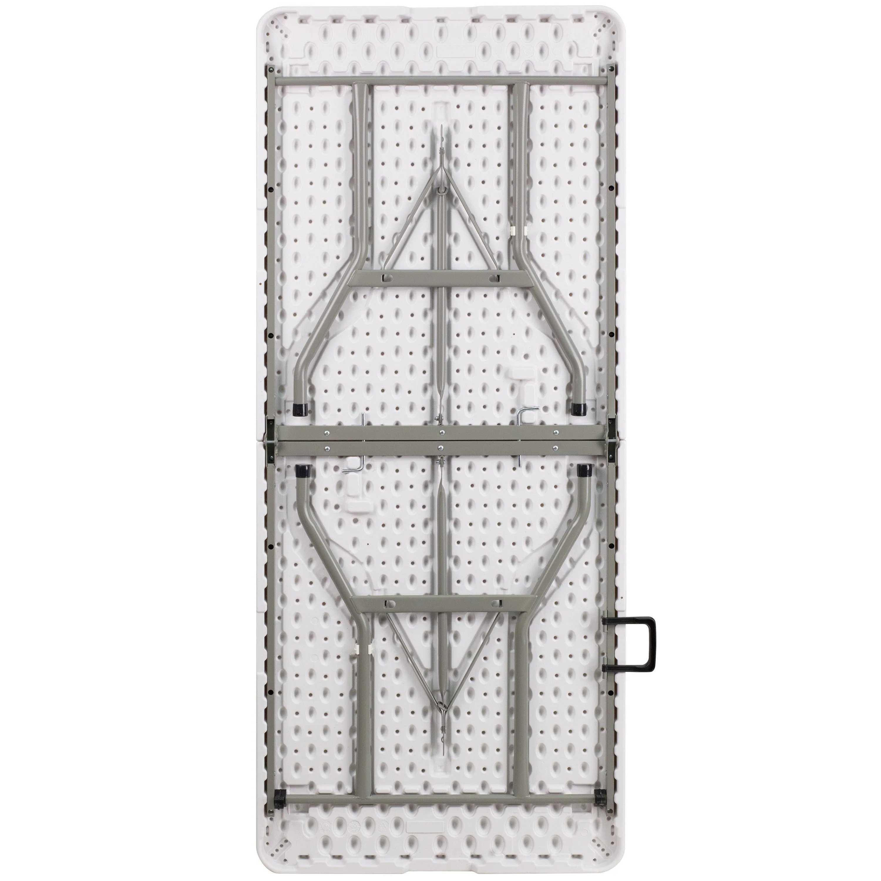 6' Plastic Table 30" x 72" x 29" Folds In Half