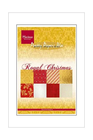 A5 - Paper Pad - Marianne Design - Royal Christmas