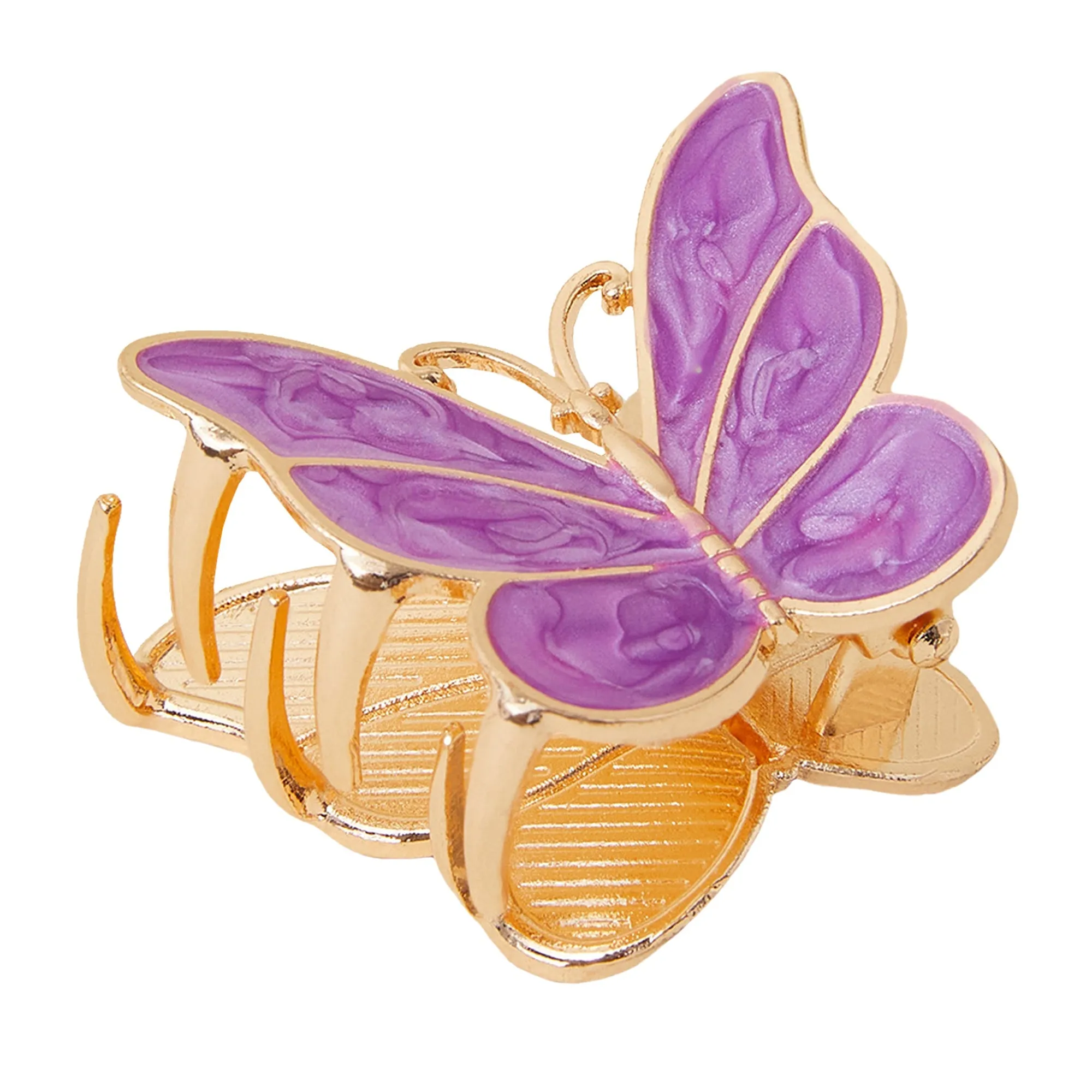 Accessorize London Girl's Multi Butterfly Claw Clip