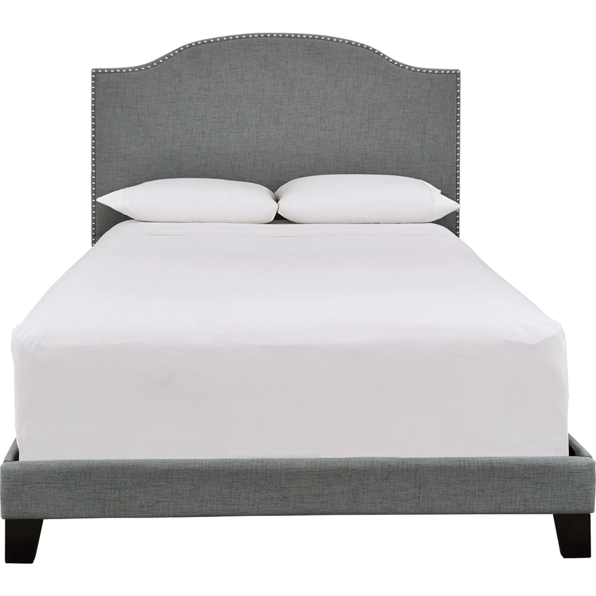 Adelloni King Upholstered Bed - Gray