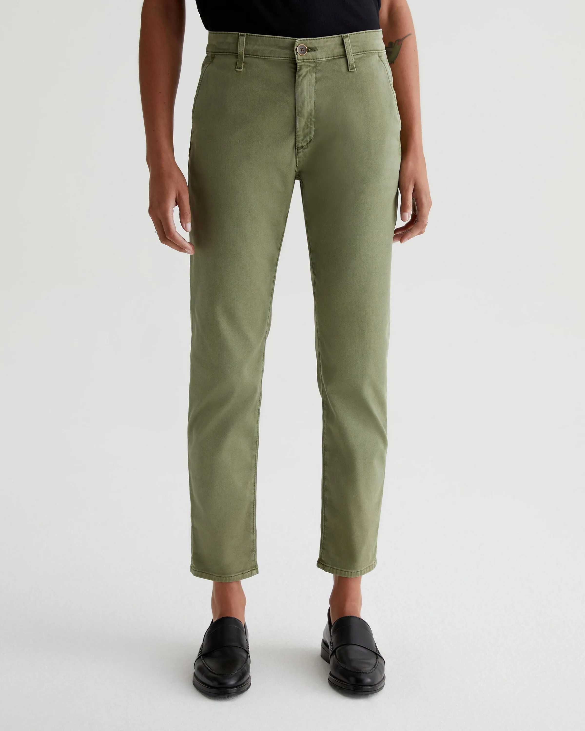 AG Jeans Caden Trouser in Sulfur Succulent Garden