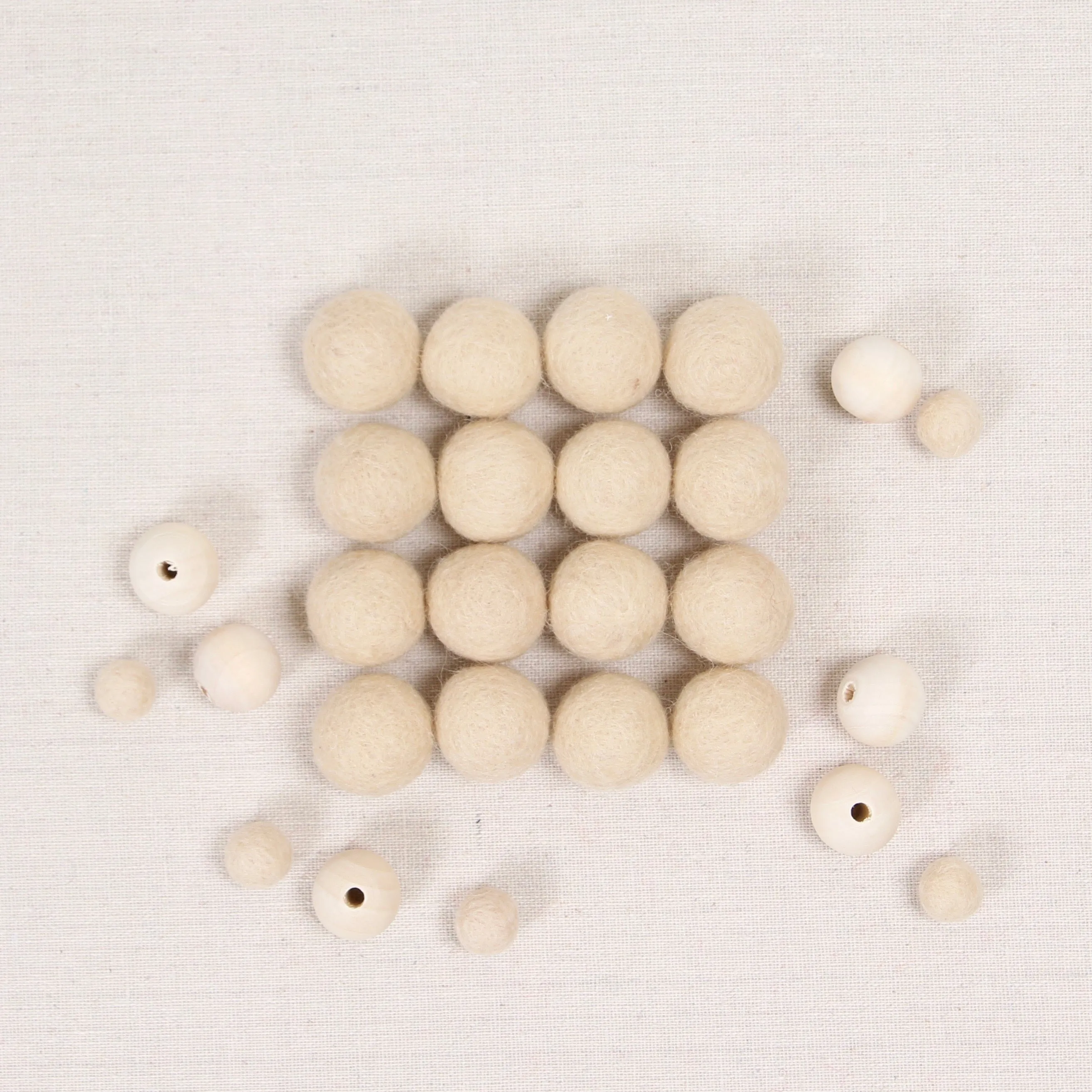 Almond Felt Balls