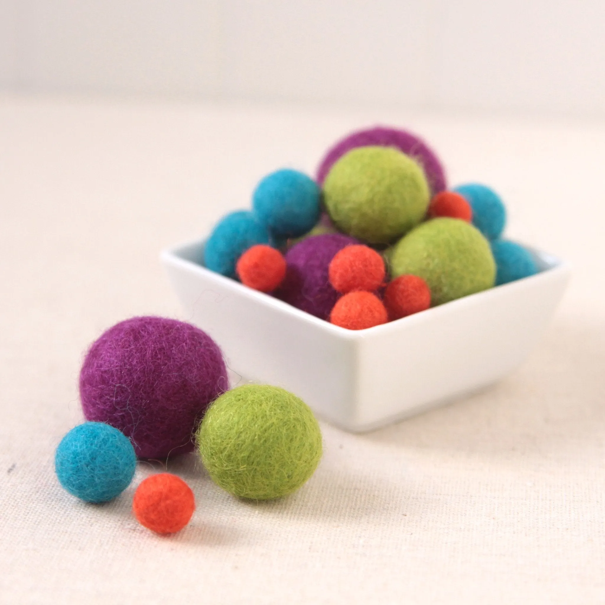 Almond Felt Balls