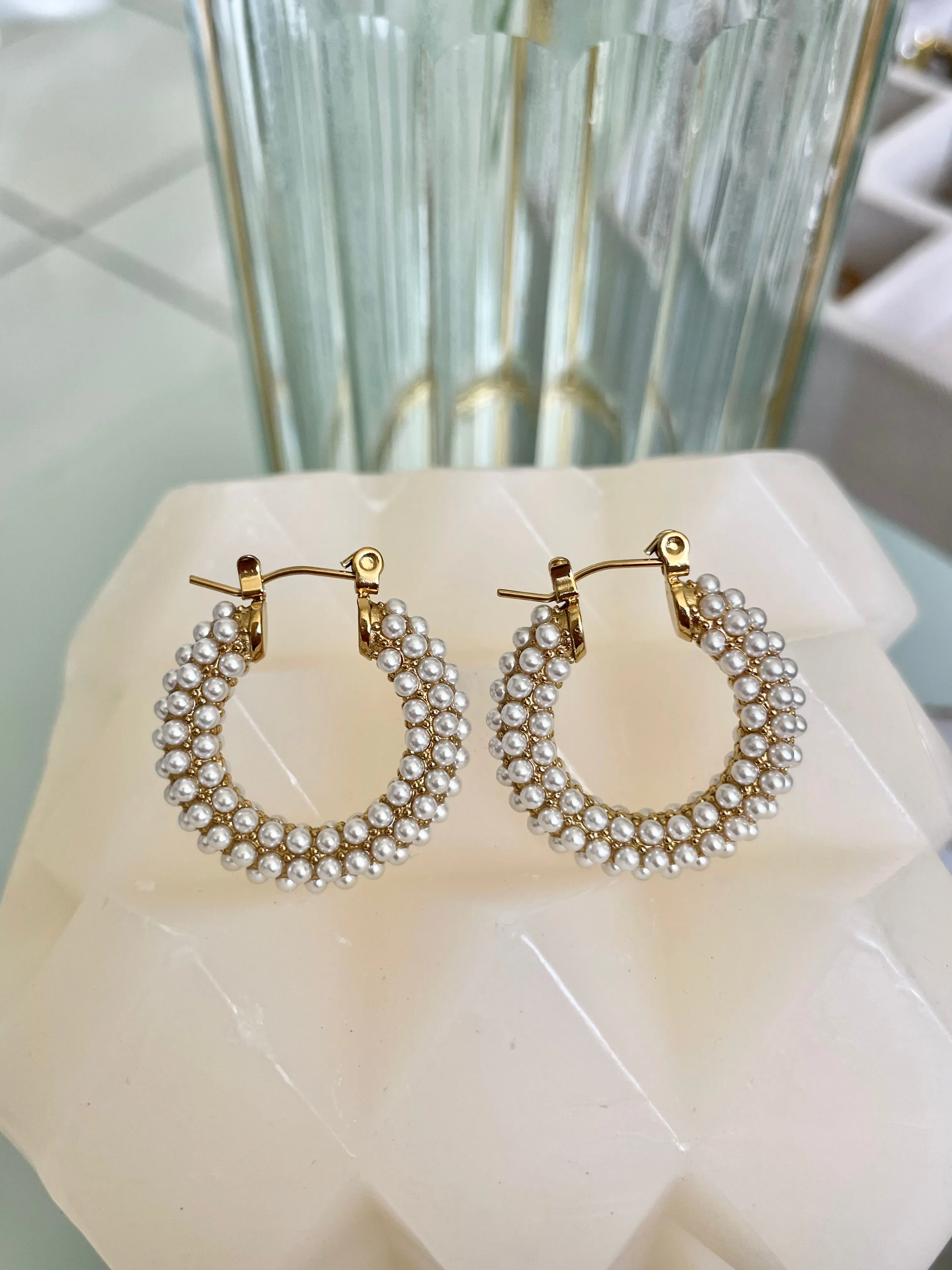 Ana Maria Hoops Earrings