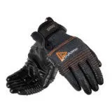 Ansell Size 11 ActivArmr Medium Duty Multi-Purpose Black Nitrile And Foam Palm And Fingertip Coated Work Gloves With Gray Kevlar Liner And Adjustable Wrist