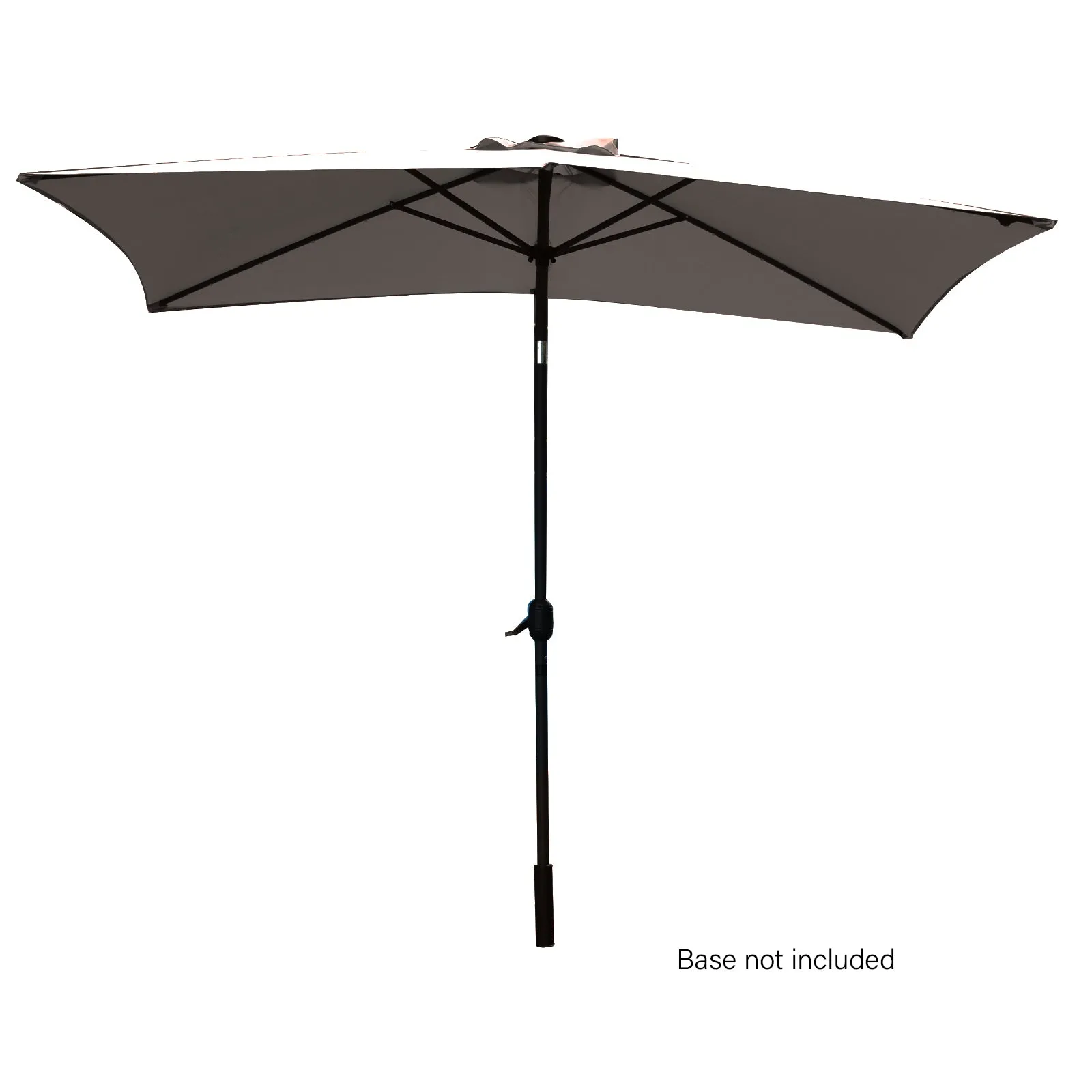 Arcadia Furniture Umbrella 3 Metre Umbrella with Solar LED Lights Garden Yard