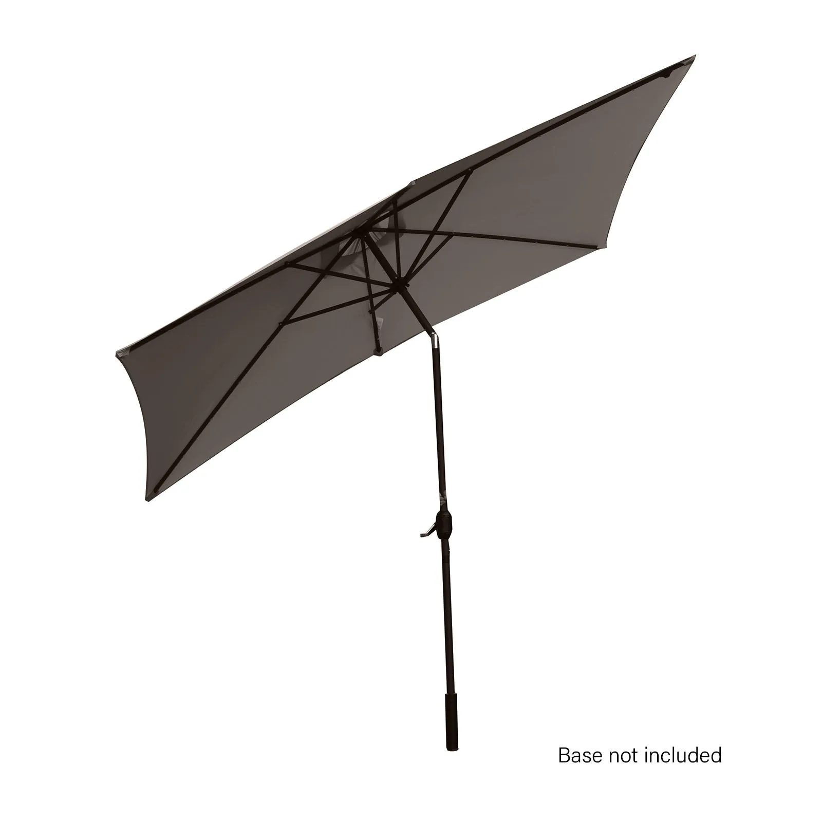 Arcadia Furniture Umbrella 3 Metre Umbrella with Solar LED Lights Garden Yard