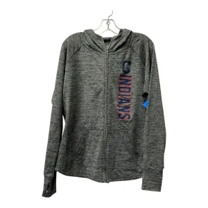 Athletic Sweatshirt Hoodie By4her In Grey, Size:Xl