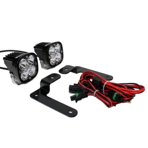 Baja Designs 447504 Jeep JL A-Pillar Light Kit 2018 Wrangler JL Sportsmen Kit Baja Designs