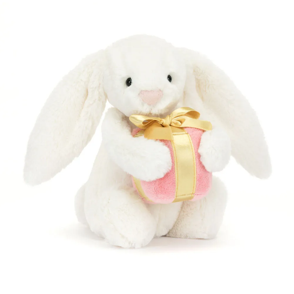 Bashful Bunny with Present