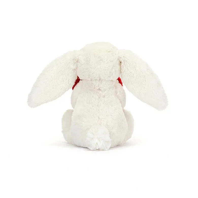 Bashful Little Red Love Heart Bunny