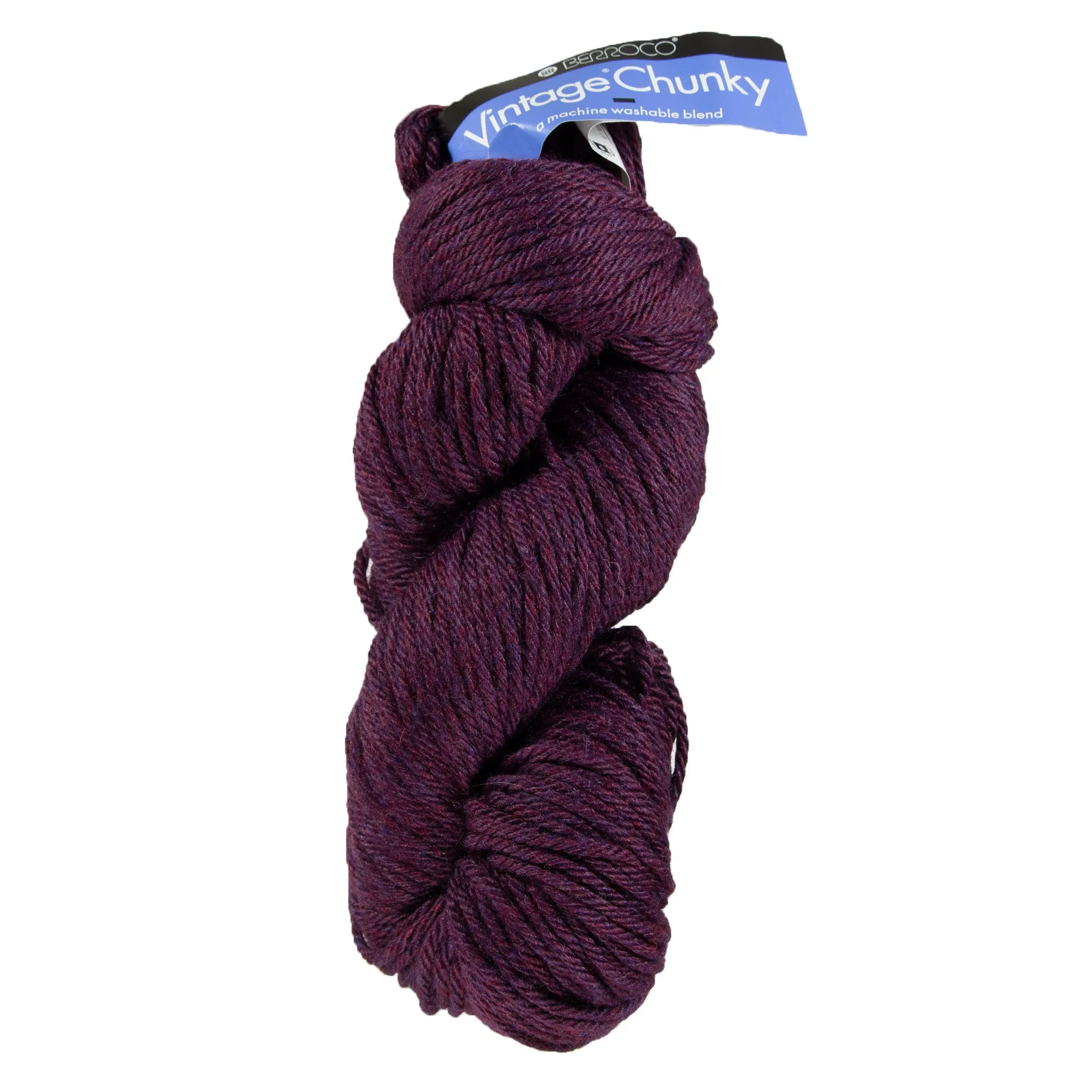 Berroco Vintage Chunky Yarn - 6180 Dried Plum