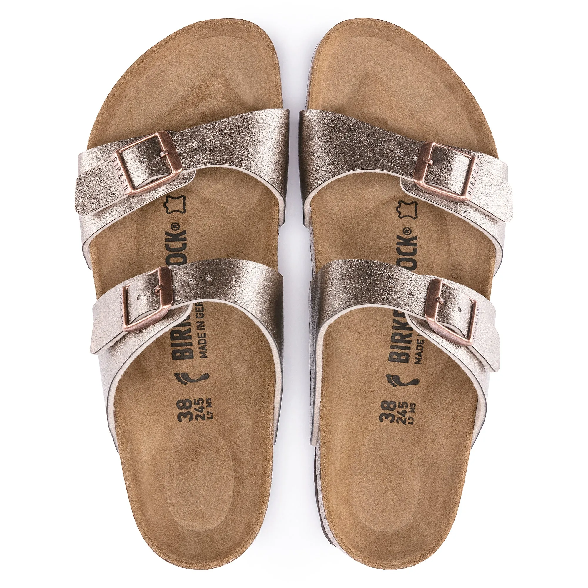 Birkenstock Sydney graceful taupe Birko-Flor