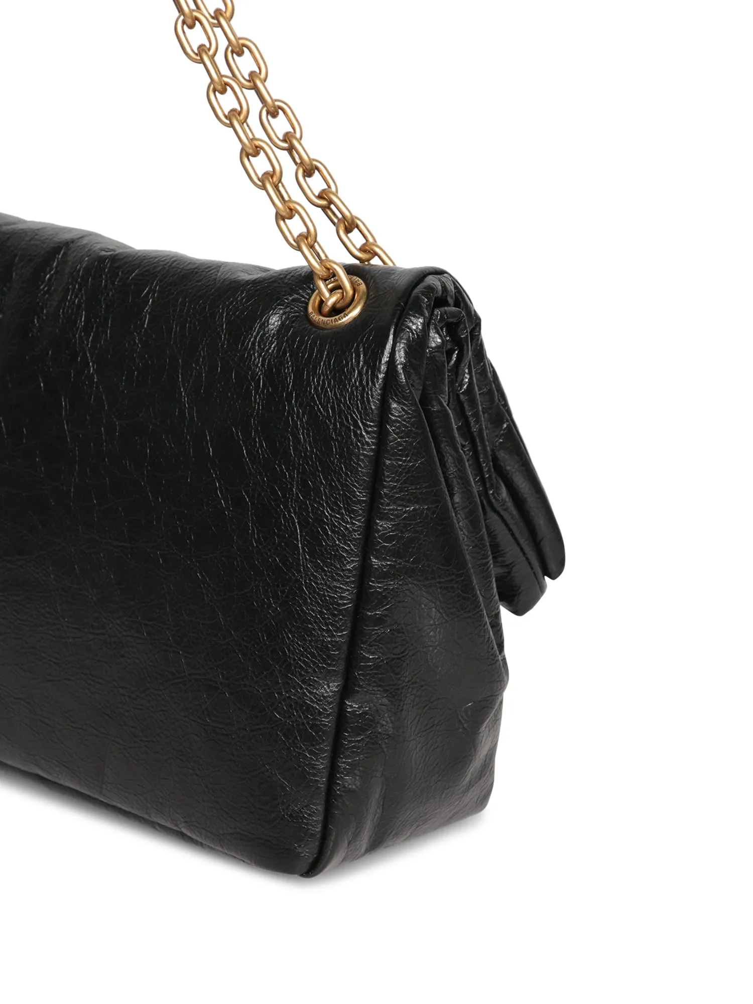 Black Monaco Chain M Bag