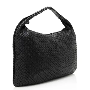 Bottega Veneta Intrecciato Nappa Leather Maxi Hobo (SHF-19888)