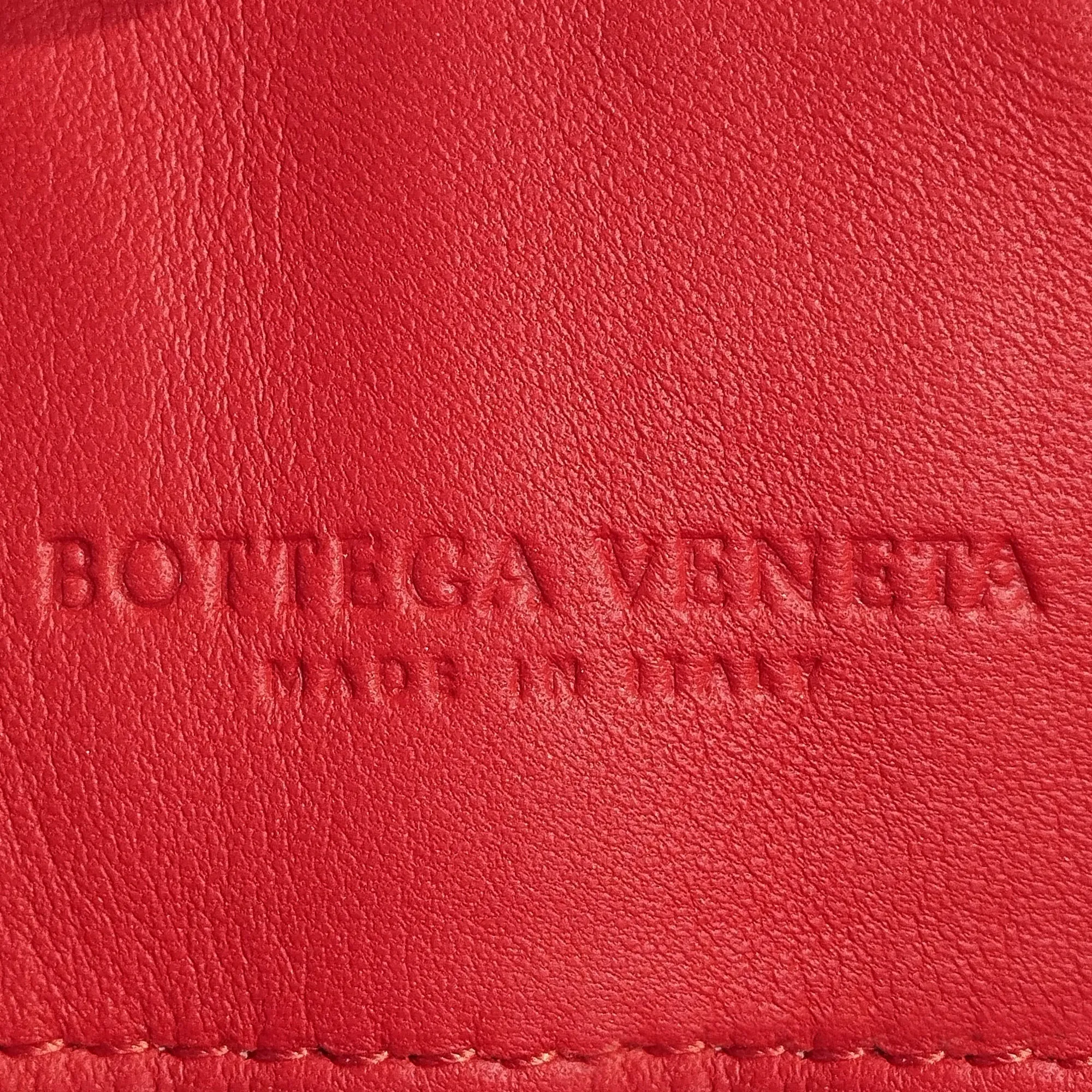 Bottega Veneta Olimpia Red Intrecciato