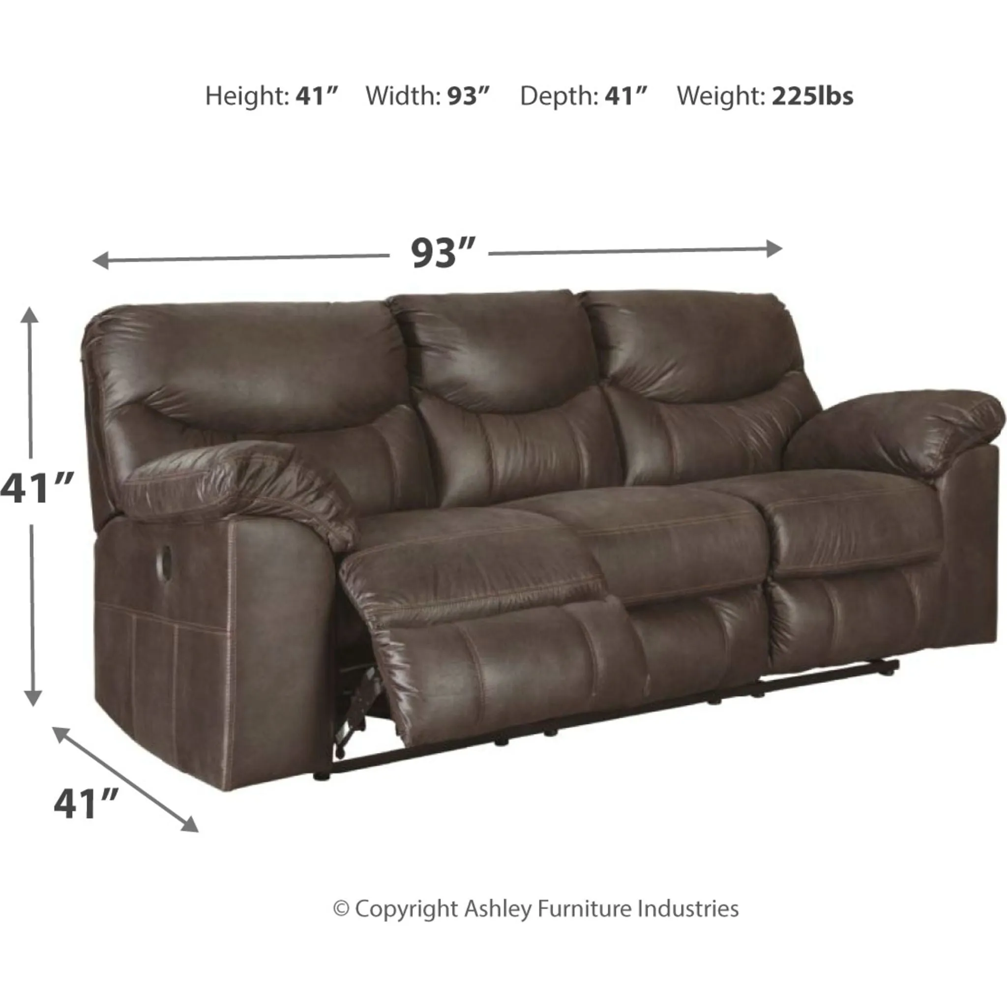 Boxberg Reclining Sofa with Power