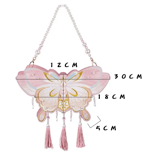 Butterfly Tassel Bag