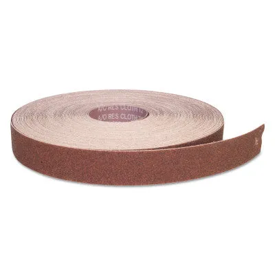 Carborundum Aluminum Oxide Resin Cloth Rolls, 2 in x 50 yd, P60 Grit, 05539510340