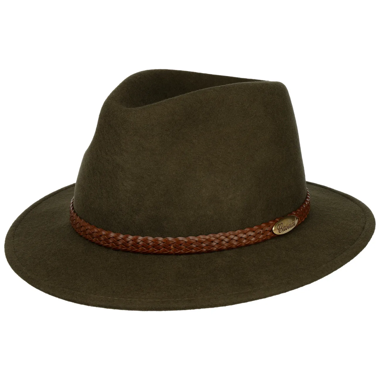 Casual Light Traveller Felt Fedora Hat