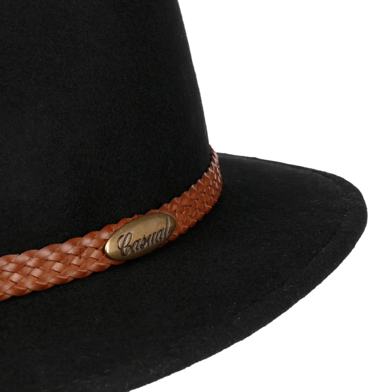 Casual Light Traveller Felt Fedora Hat