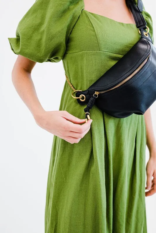 Catherine Vegan Leather Belt Bag