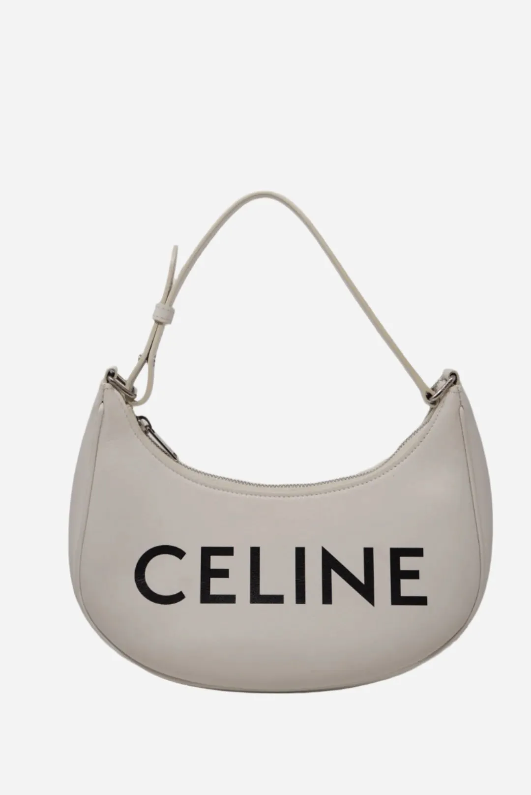 Celine Ava Bag in Calfskin White