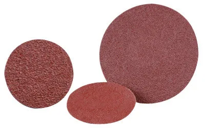 CGW Abrasives Quick Change 2-Ply Discs, Aluminum Oxide, 3 in Dia., 50 Grit, 59539