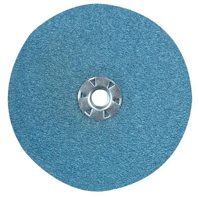 CGW Abrasives Resin Fibre Discs, Zirconia, 5 in Dia., 50 Grit, 48114