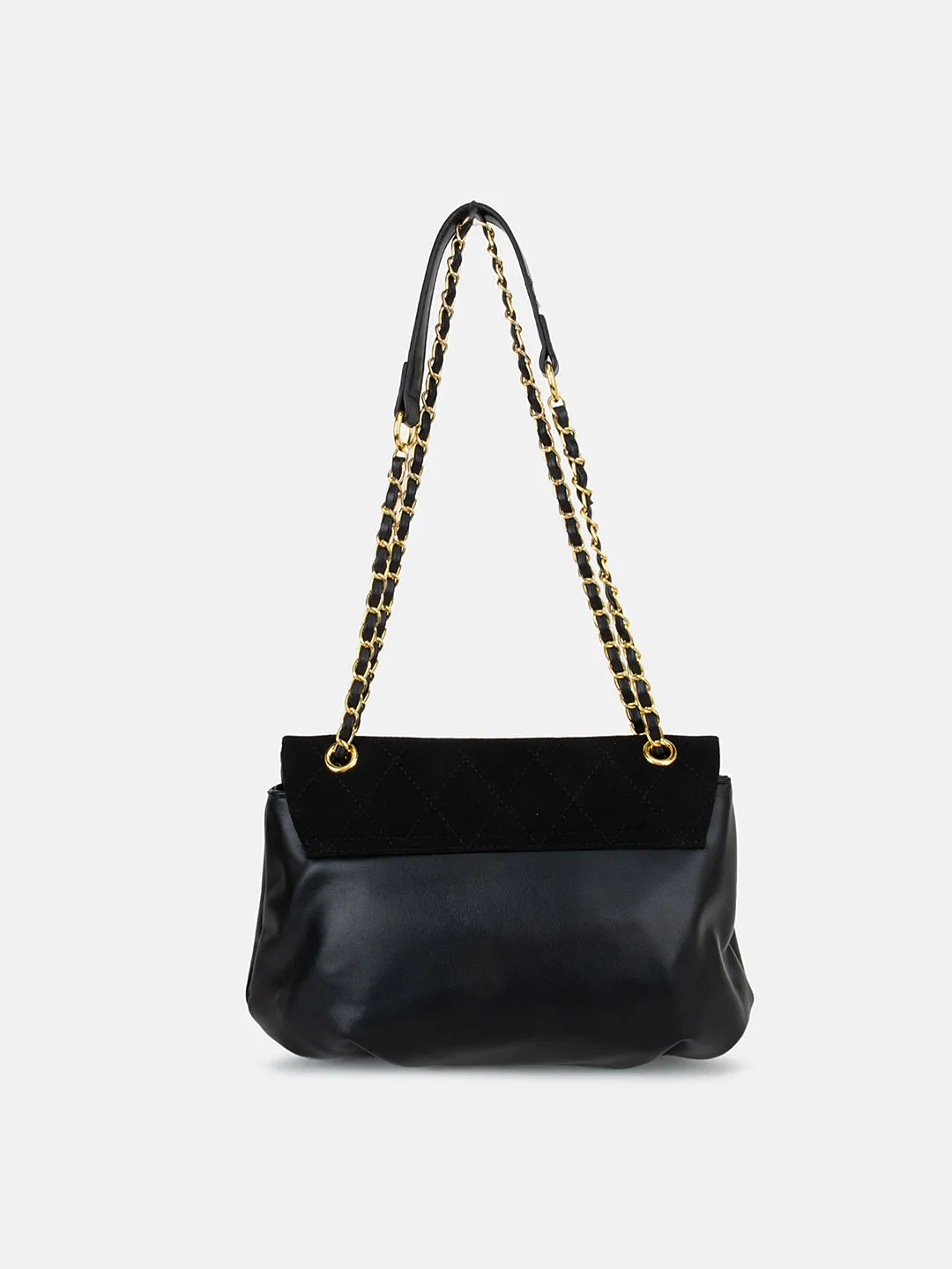 Chain Dæ’Cor With Suede Flap Sling