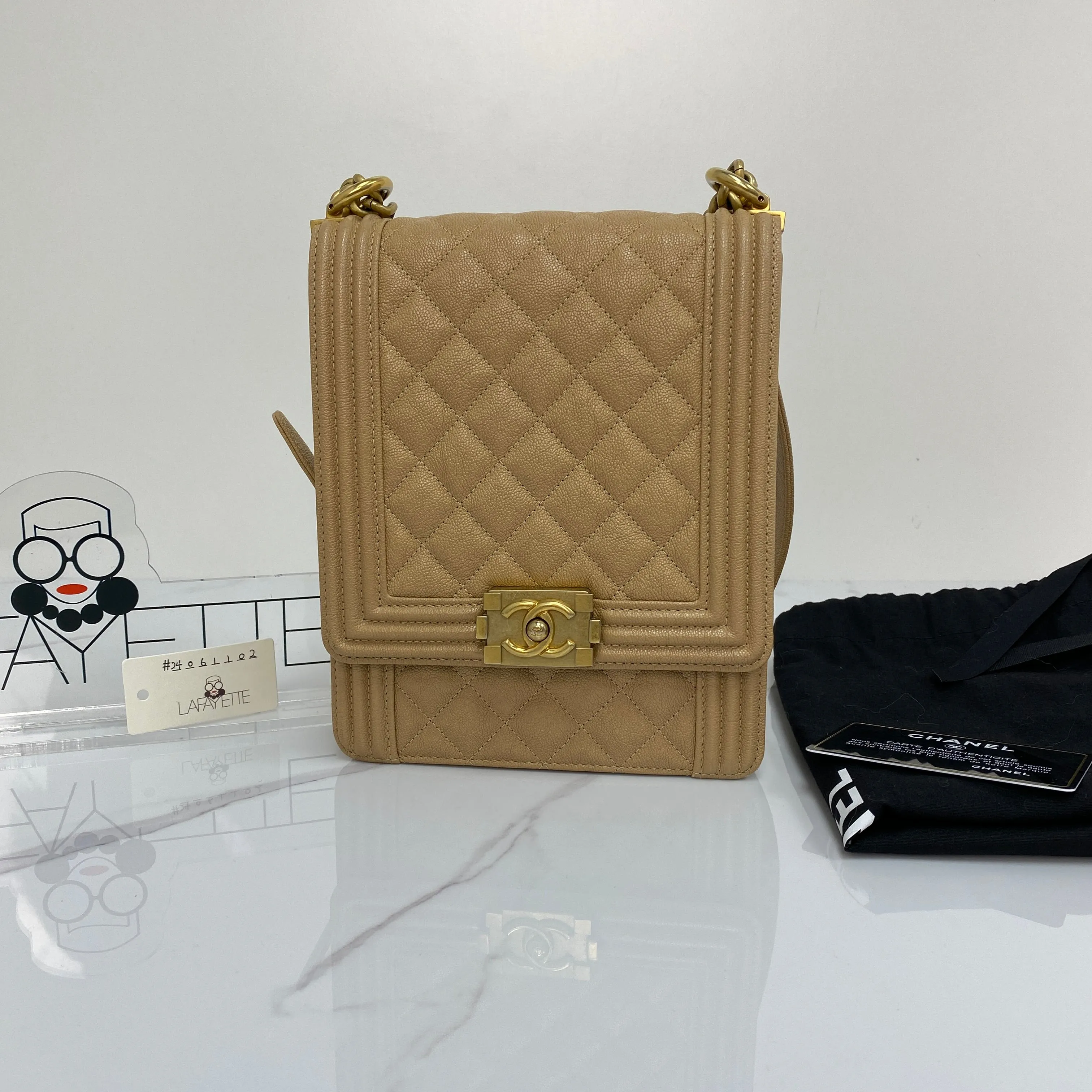 Chanel North South Boy Flap Bag