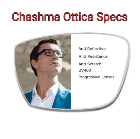 Chashma Ottica Single Vision Photochromic Anti Blue Light Lenses