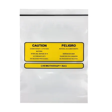 Chemotherapy Bag Lab Guard® 9 X 12 Inch - Minigrip  Mfr# MGCHEMO912