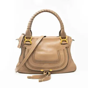 Chloe Brown Medium Marcie Bag