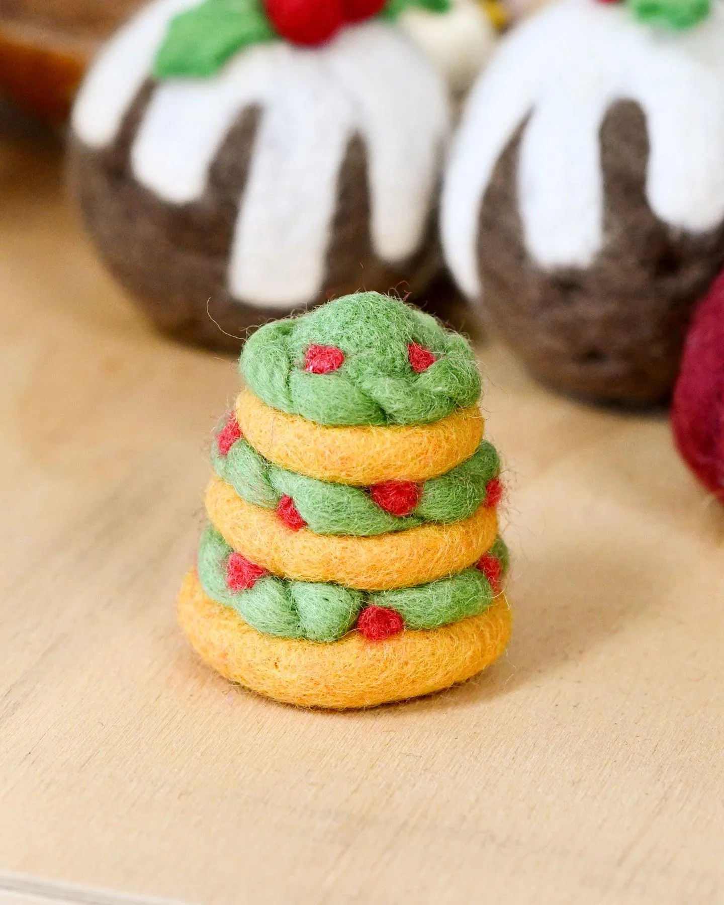 Christmas Cookie Tree Felt Play Food