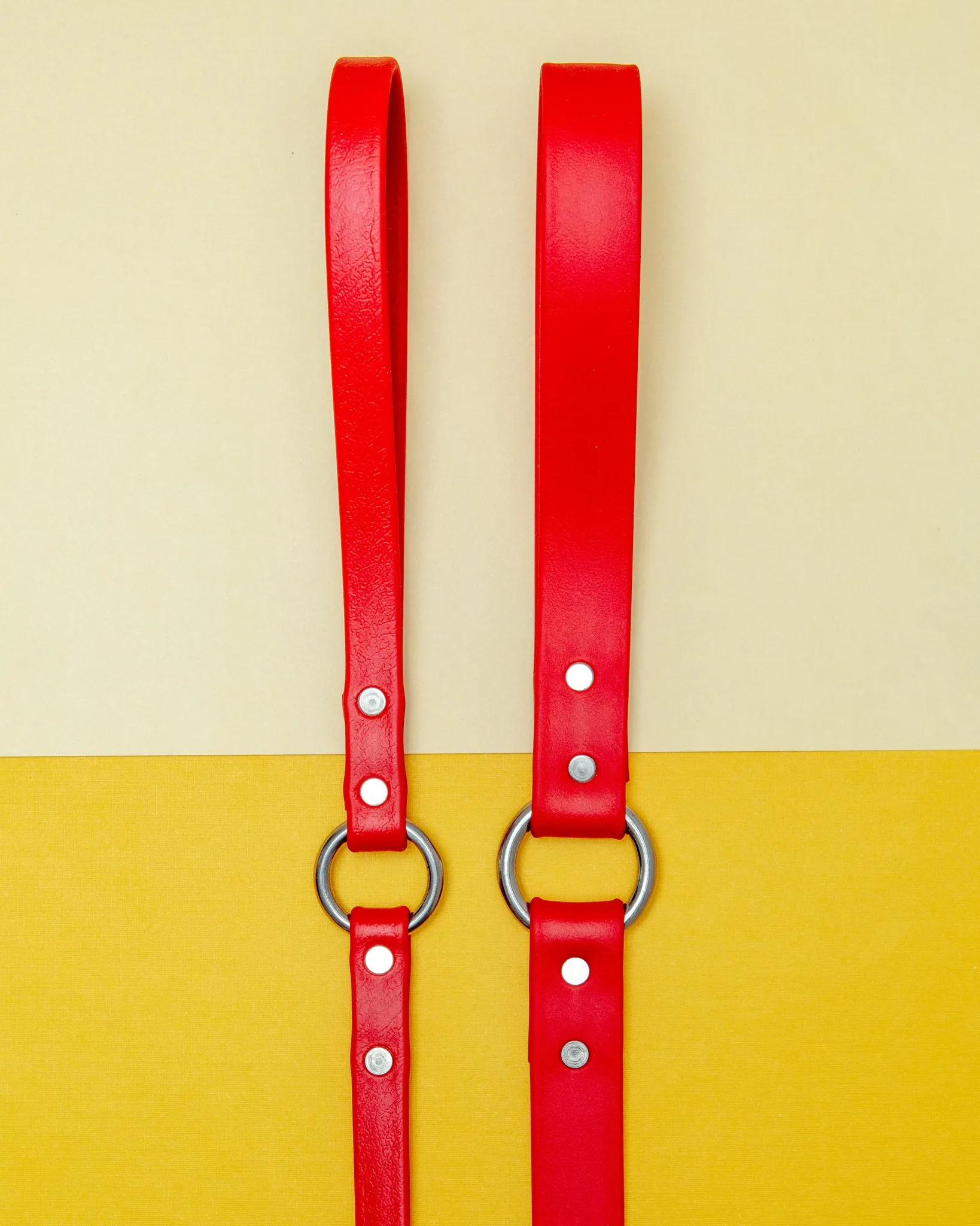 City Leash in Real Red (Made in the USA)