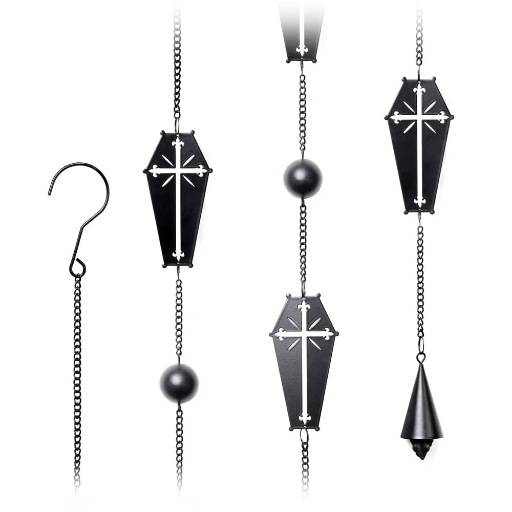 Coffin & Cross Hanging Decoration