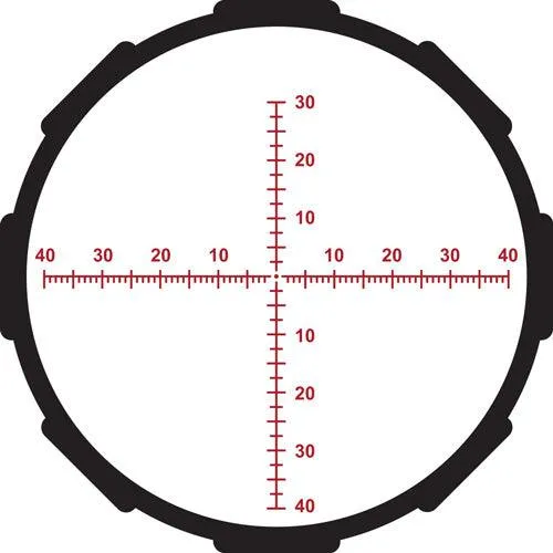 Crimson Trace Scope Hardline - Pro 6-24x50 Ill Mr1-moa 30mm