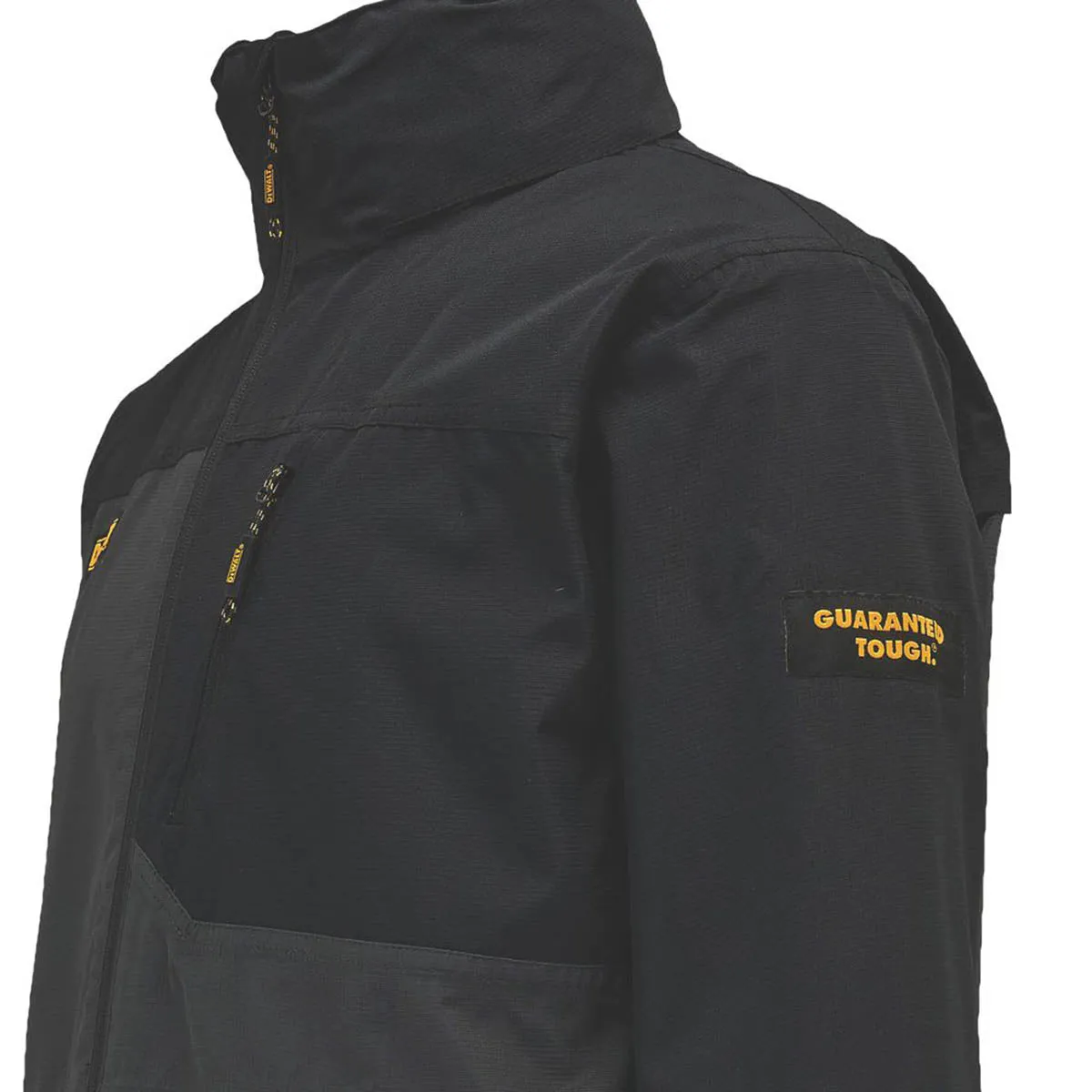 DeWalt Southampton Waterproof & Breathable Jacket Black/Grey Large Size 42-44" Chest