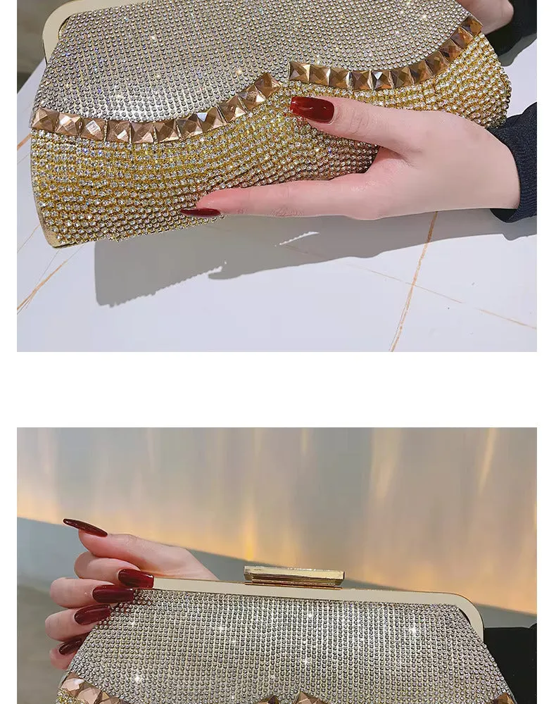 Diamond Tassel Clutch Festival/Wedding Bag