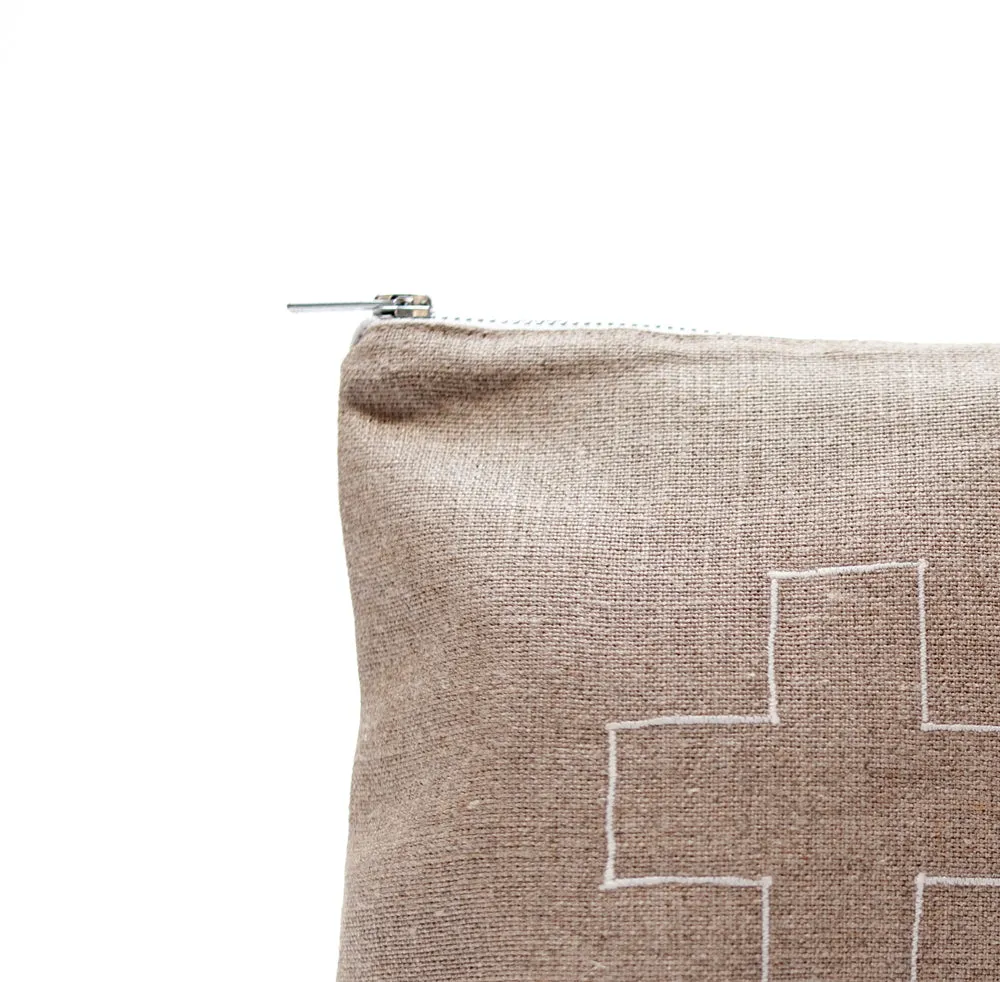 ditty bag in linen