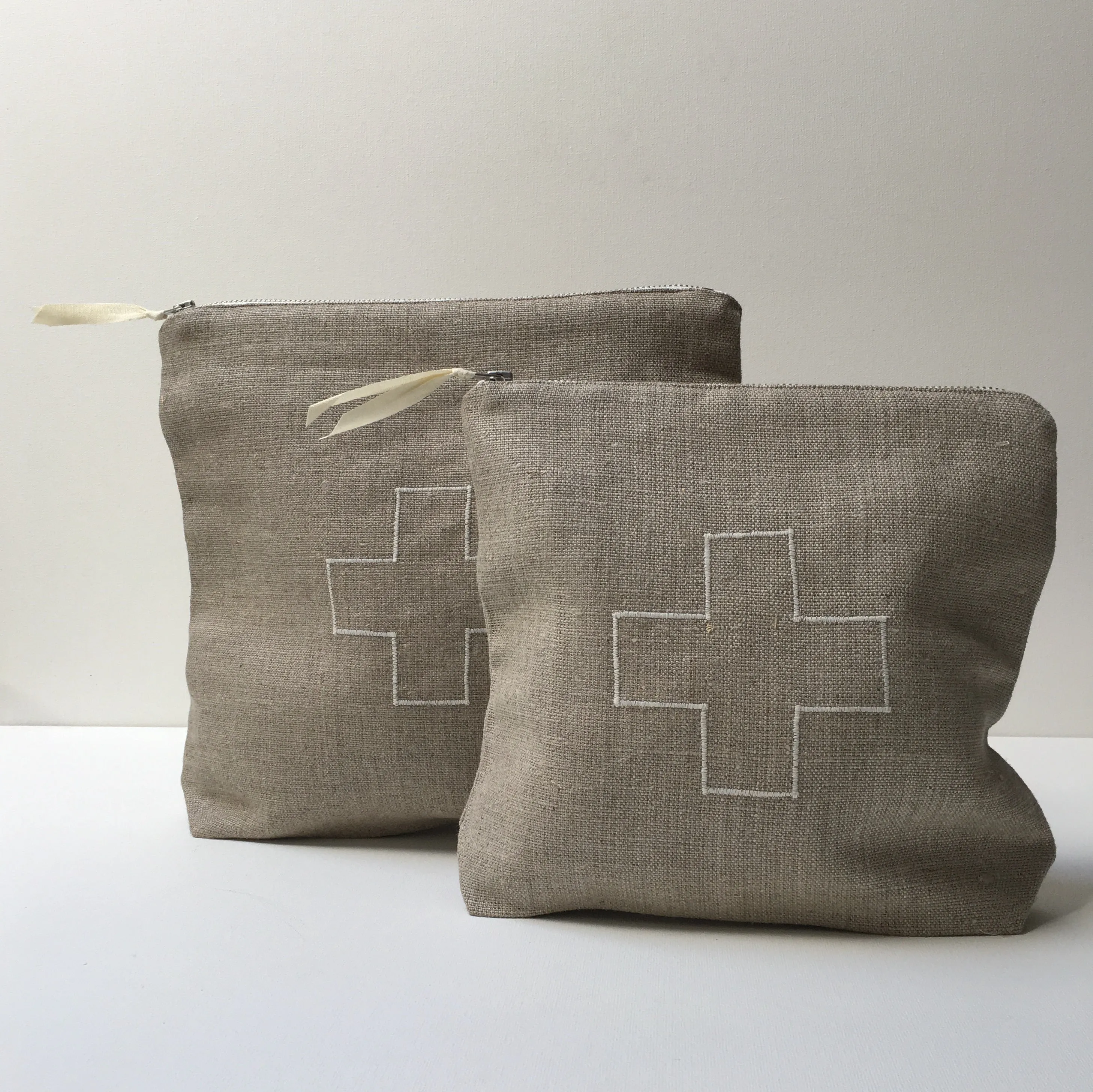 ditty bag in linen