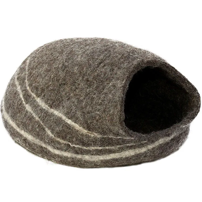 Duchess Dark Felt Cat Cave